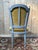 Wood Louis XVI Chairs in Painted Wood and Velvet, 1970s, Set of 6 For Sale - Image 7 of 10