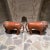 1960s Leather Lion Footstools in the Style of Dimitri Omersa For Sale - Image 9 of 12