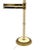 Hollywood Regency Brass Table Lamp, Tommaso Barbi Italy 1970 For Sale - Image 10 of 12