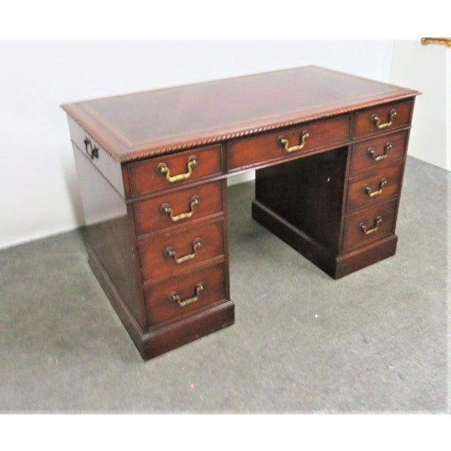 Charak Furniture Hand Made Mahogany Desk Chairish