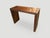 Andrianna Shamaris Minimalist Suar Wood Console Table For Sale - Image 18 of 18
