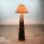 Late 20th Century Postmodern Artmaster Studios Geometric Triangular Hand Painted Plaster Floor Lamp For Sale - Image 5 of 13