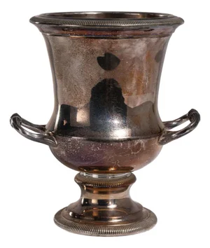 Mid 20th Century Spain Neoclassical Silver Ice Bucket
