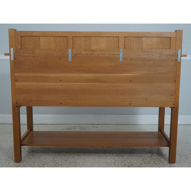 Stickley Mission Oak Arts and Crafts Sideboard For Sale - Image 16 of 18