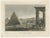 Title: The Pyramids of Egypt – A Scenic 1828 Copper Engraving : This hand-colored copper engraving titled The Pyramids of...