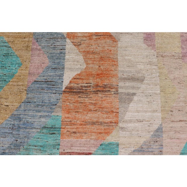 2020s Hand-Knotted Modern Casual Rug by Keivan Woven Arts 10'5 X 13'10 For Sale - Image 5 of 12