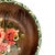 Mid-Century Modern Mid 20th Century Hand-Painted Folk Art Wooden Bowl, Floral Tole Design For Sale - Image 3 of 12