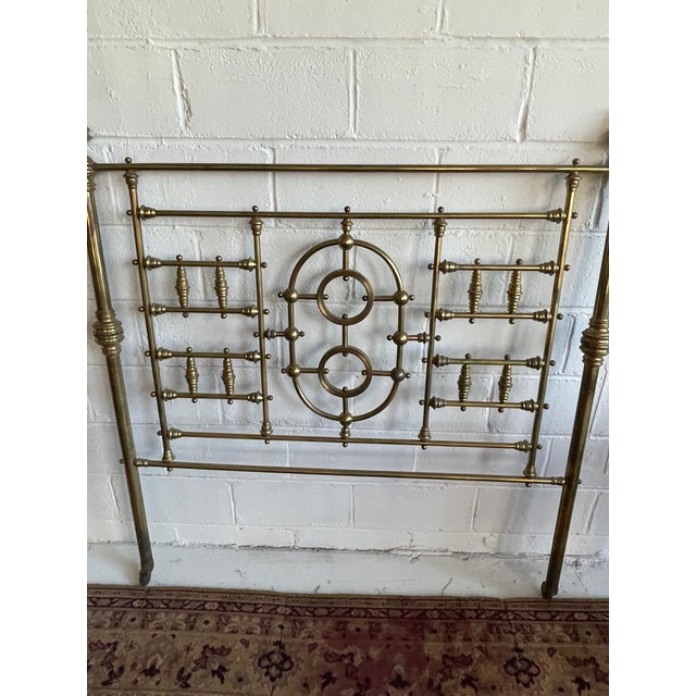 Antique Victorian Brass Full Size Headboard Chairish