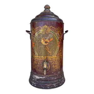 19th Century Neoclassical Style Tole Water Cooler by Adams & Westlake