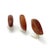 Early 21st Century Danish Modern Mahogany Jacob Hermann Style Birds - Set of 3 For Sale - Image 4 of 10