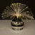 1970s Fiber Optic and Chrome Round Table Lamp by Cima International, Italy, 1970s For Sale - Image 5 of 17