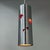 Cylinder Pendant Lamp with Aluminium with Red Perforations by Doria Leuchten, Germany, 1970s For Sale - Image 6 of 10