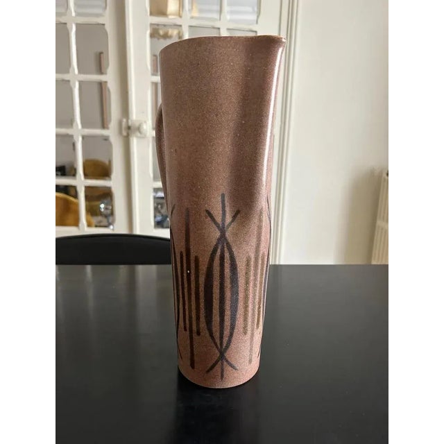 Large Ceramic Pitcher by Jean Pierre Farkas, 1970s For Sale - Image 3 of 10