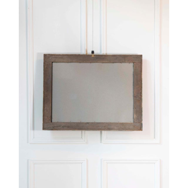 Neoclassical Second Half Of The 18th Century Neoclassical Rectangular Mirror For Sale - Image 3 of 5