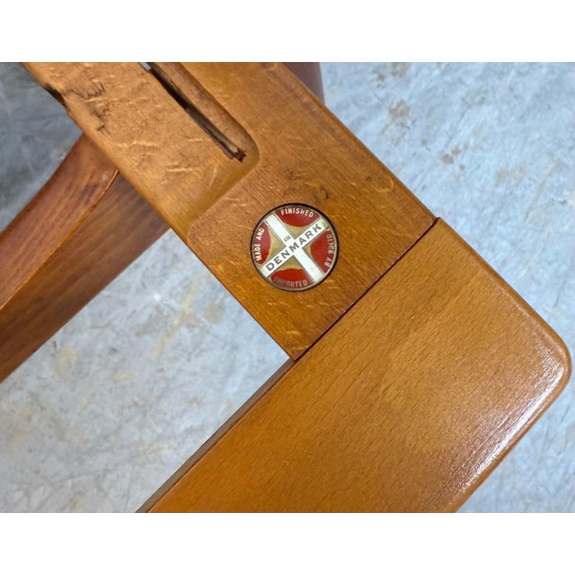 Mid-Century Danish Modern Poul Jensen for Selig Walnut "Z" Arm Chairs For Sale - Image 10 of 10