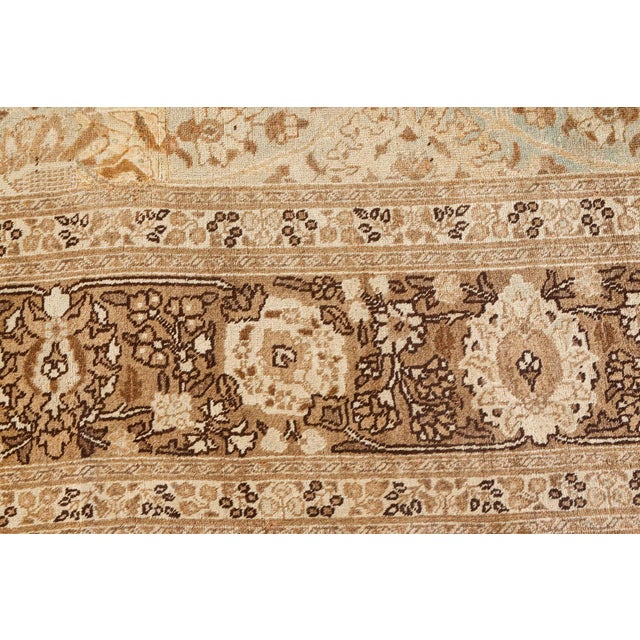 Authentic Persian Tabriz Handmade Wool Rug For Sale In New York - Image 6 of 10