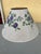 Shabby Chic Vintage Purple Floral Lamp Shade For Sale - Image 3 of 8