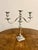 Silver Antique Victorian Ornate Silver-Plated Candelabras, 1860, Set of 2 For Sale - Image 8 of 10