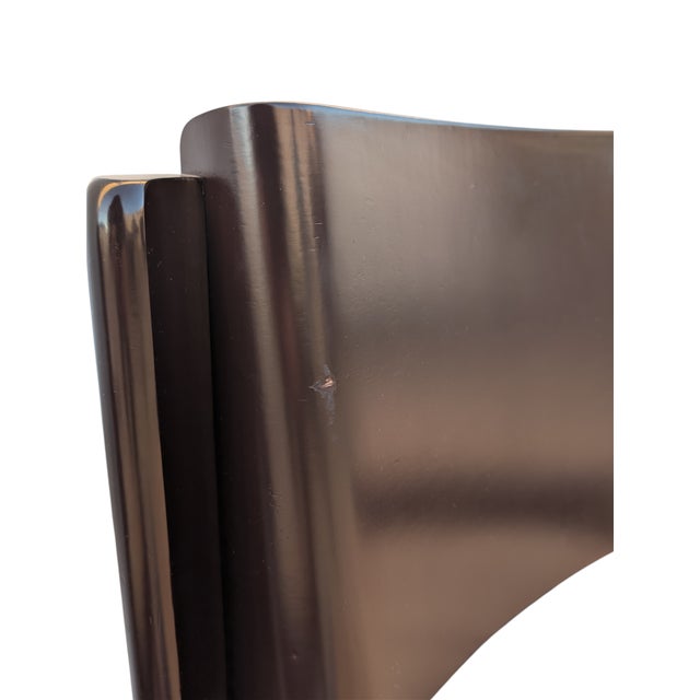 Wood Vintage Dining Chairs in Ash, 1980s, Set of 6 For Sale - Image 7 of 9