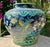 Blue Rare Ming Dynasty Fahua Ware Globular Jar /Vase Vibrant Bird & Flower Motif For Sale - Image 8 of 18