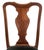 Pair 19th C English Queen Anne Mahogany Splat Back Slip Seat Side Chairs For Sale - Image 10 of 15