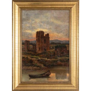Rome, 19th Century, Oil Painting on Canvas, Framed For Sale