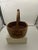 Brown Vintage 20th Century Asian Ikebana Flower Basket For Sale - Image 8 of 13