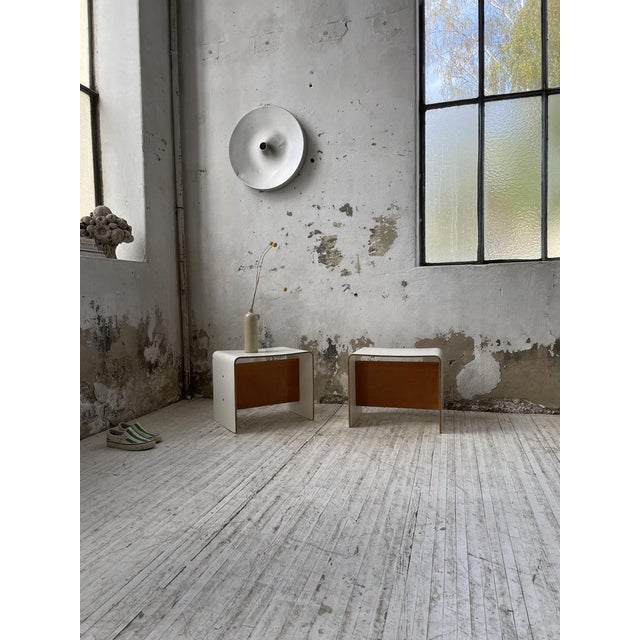 Negroni Nightstands by Pierre Guariche for for La Plagne, 1960s, Set of 2 For Sale - Image 12 of 18