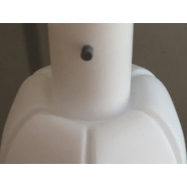 White Opaline Hanging Lamp from Glashütte Limburg, Germany, 1960s For Sale - Image 7 of 17