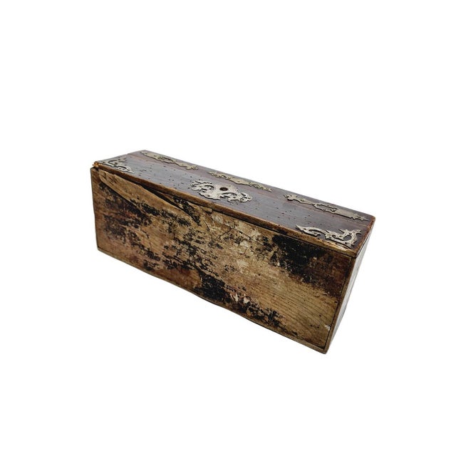 Art Nouveau Oriental Box with Marquetry, 1900s For Sale - Image 11 of 18