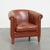 Cowhide Club Chair in Cognac Color For Sale - Image 13 of 13