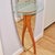 Brown 1990s Full Length Floor Mirror W/ Integrated Console Table Surfboard Shape For Sale - Image 8 of 12