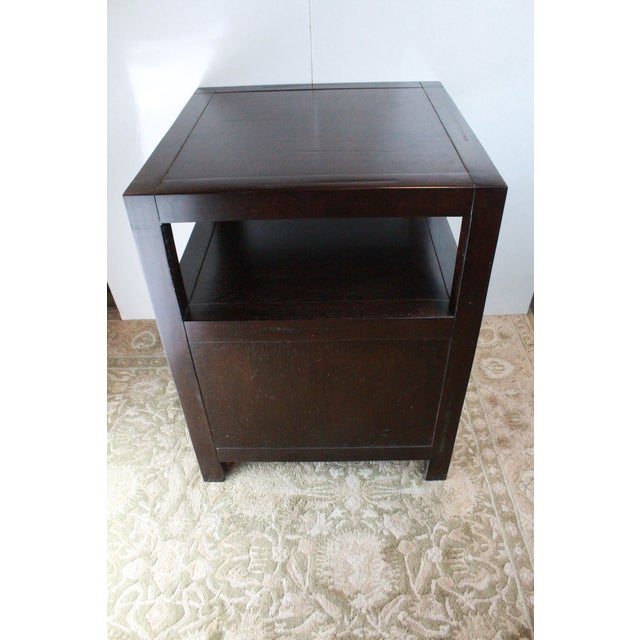 Campaign Style Pottery Barn Rhys End Tables a Pair Chairish