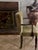 Mid 20th Century Mid Century Arm Chair in Velvet With Nail Heads For Sale - Image 5 of 11