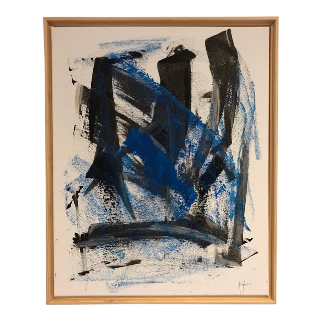 Unique Modern Abstract Painting by Tony Curry For Sale