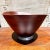 1970s Web Silver Mahogany Wood Bowl Philadelphia For Sale - Image 4 of 10