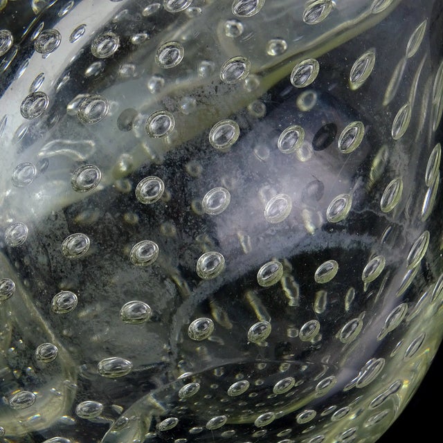 Murano Seguso Vetri d'Arte Poli Italian Art Deco Glass Antique Conch Seashell Figure Sculpture For Sale - Image 11 of 11