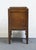 Vintage Antique Solid Mahogany Traditional Style 15" Open Cabinet Nightstand For Sale - Image 10 of 11
