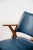 Vintage Lounge Chair in Wood and Blue Skai from Dal Vera, 1950s For Sale - Image 4 of 16