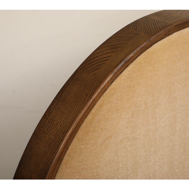 Camel Camel Brown Upholstered Queen Bed Frame With Storage Drawer For Sale - Image 8 of 15