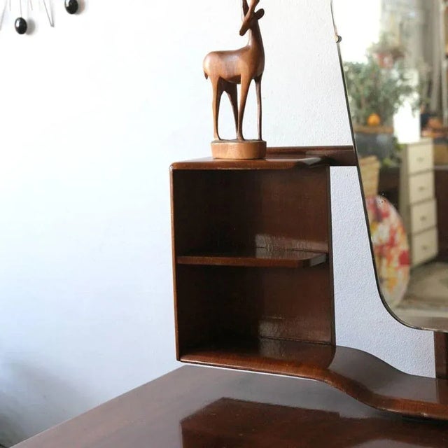 Wood Dressing Table, 1950s For Sale - Image 7 of 8