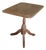 Andrianna Shamaris Teak Wood Colonial Side Table For Sale