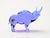 Rhinoceros Sculpture in Alexandrite Murano Glass from Licio Zanetti, 1960s For Sale - Image 9 of 9