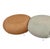 Warm brown ottoman (sage green in separate listing) from Allermuir’s Pebble line. It is the scalloped models, allowing for...