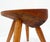 Brown Vintage Stool in Wood, 1960s For Sale - Image 8 of 14