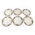 1910s Haviland Bread Plates in Paisley - Set of 6 For Sale