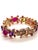 Traditional Bochic Capri Vintage Multi-Gem Bangle, 18K Gold & Silver, 1997 For Sale - Image 3 of 12