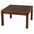 Wood Vintage Mid-Century Modern Architectural Coffee & End Table Set in Tobacco Walnut For Sale - Image 7 of 8