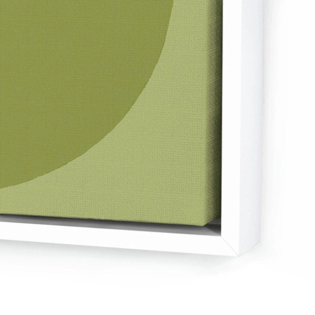 Not Yet Made - Made To Order Modern Cool Forevers by Stephanie Henderson in White Frame, Small Art Prints on Canvas, Set of 4 For Sale - Image 5 of 6