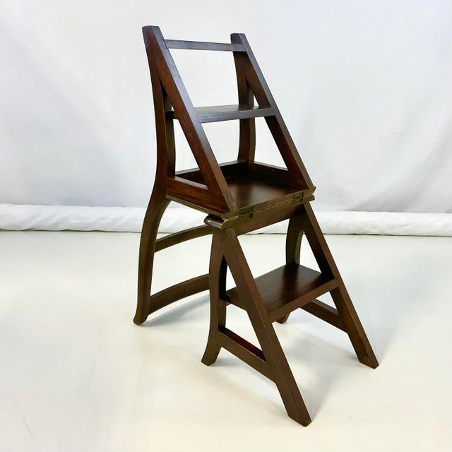 The English love their private Libraries almost as much as they love their gardens. And most libraries need steps to reach...